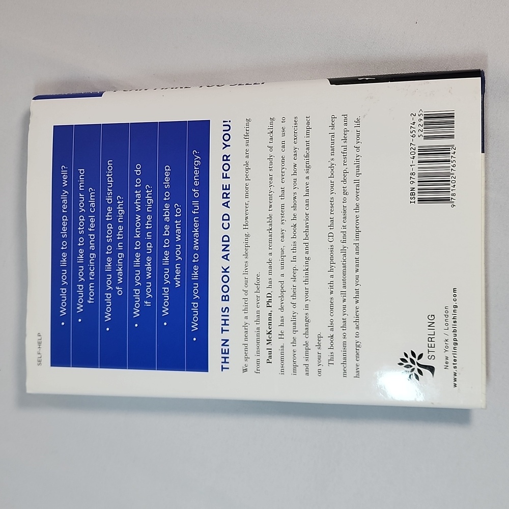 I Can Make You Sleep by Paul McKenna (2009 Hardback) includes Guided Hyp… - Picture 6 of 6